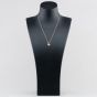 Yellow Gold Tone Plated Sterling Silver 0.50ct Certificated Lab Grown Diamond Twist Teardrop Pendant LGP48426-50SF