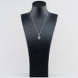 Sterling Silver 1.00ct Lab Grown Diamond Teardrop Pendant LGP46727-100SF