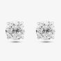 14ct White Gold Certificated Lab Grown 4.00ct Diamond Stud Earrings TH0583012