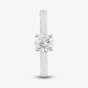 14ct White Gold Certified Lab Grown 0.75ct Brilliant Cut Diamond Solitaire Ring LGR20570-75 M (WG)