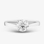 Platinum Lab Grown 1.00ct Diamond Solitaire Ring 015MT-P001