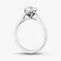 Platinum Lab Grown 1.00ct Diamond Solitaire Ring 015MT-P001