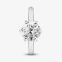 Platinum Lab Grown 2.01ct Brilliant Cut Diamond Solitaire Ring 01HLY-P012
