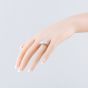 Platinum 3.51ct Certificated Round Brilliant Cut Lab Grown Diamond Three Stone Ring U3617