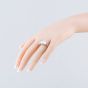 Platinum Certificated 5.03ct Lab Grown Oval Cut Diamond Three Stone Ring U3806