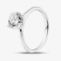 9ct White Gold Certified Lab Grown 2.00ct Brilliant Cut Diamond Solitaire Ring LGR43281-200A