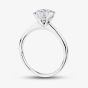 9ct White Gold Certified Lab Grown 2.00ct Brilliant Cut Diamond Solitaire Ring LGR43281-200A