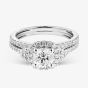 9ct White Gold 1.25ct Lab Grown Diamond Bridal Set LGR42232-125