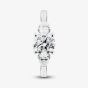 9ct White Gold 1.30ct Certificated Round Cut Lab Grown Diamond Trilogy Ring LGR44664-130SF (WG) (CERT)