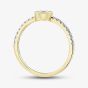 9ct Yellow Gold 0.50ct Lab Grown Diamond Shoulders Ring LGR47277-50 (YG) (CERT)