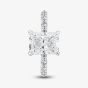 9ct White Gold 3.50ct Certificated Radiant Cut Lab Grown Diamond Shoulder Set Solitaire Ring LGR47397-350NEW (WG)(CERT)