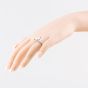 9ct White Gold 3.50ct Certificated Radiant Cut Lab Grown Diamond Shoulder Set Solitaire Ring LGR47397-350NEW (WG)(CERT)