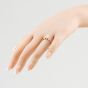 9ct Yellow Gold 1.10ct Certificated Marquise Cut Lab Grown Diamond Shoulder Set Solitaire Ring LGR48744-110
