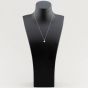 9ct White Gold Certificated Lab Grown 1.00ct Brilliant Cut Diamond Pendant Necklace LGP3119-100AN (WG)