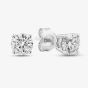 9ct White Gold 1.00ct Certified Lab Grown Brilliant Cut Diamond Stud Earrings LGE2534-100 (WG)