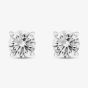 9ct White Gold 3.00ct Certified Lab Grown Brilliant Cut Diamond Stud Earrings LGE2534-300AP (WG)