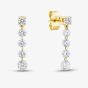 9ct Yellow Gold Certified 1.00ct Lab Grown Diamond Drop Earrings LGE47363-100