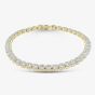 9ct Yellow Gold 10.00ct Lab Grown Diamond Tennis Bracelet LGB15917-1000 (YG)