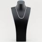 9ct White Gold Certificated Lab Grown 5.00ct Brilliant Cut Diamond Tennis Necklace LGN23469-500SFN (WG)