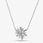 9ct White Gold 0.50ct Lab Grown Diamond Cluster Pendant LGN45910-50SF