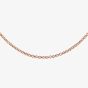 THOMAS SABO Rose Gold Plated Round Belcher Chain KE1219-415-12