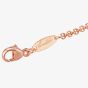 THOMAS SABO Rose Gold Plated Round Belcher Chain KE1219-415-12