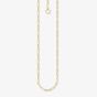 THOMAS SABO Gold Tone Oval Open Link Chain X0254-413-39
