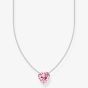 THOMAS SABO Pink Heart Cubic Zirconia Necklace KE2211-051-9-L45V