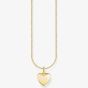 THOMAS SABO Gold Plated Heart Necklace KE2234-413-39-L45V