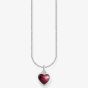 THOMAS SABO Silver Red Heart Necklace KE2268-051-10-L45V