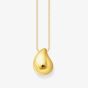 THOMAS SABO Gold Plated Organic Drop Pendant Necklace KE2281-413-39-L50V