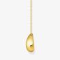 THOMAS SABO Gold Plated Organic Drop Pendant Necklace KE2281-413-39-L50V