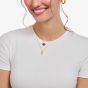 THOMAS SABO Gold Plated Rose Pendant Necklace KE2269-413-39-L45