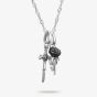 THOMAS SABO True Romance Silver Sword & Rose Necklace KE2352-691-11-L45V