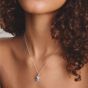 THOMAS SABO Hello Kitty Blue Charm Necklace KE2389-M06-7-L45V