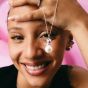 THOMAS SABO Hello Kitty Pink Pearl Charm Necklace KE2391-M06-7-L50V