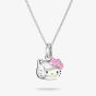 THOMAS SABO Hello Kitty Pink Bow Charm Necklace KE2392-M06-7-L45V