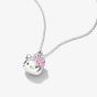 THOMAS SABO Hello Kitty Pink Bow Charm Necklace KE2392-M06-7-L45V