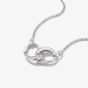 THOMAS SABO Together Sterling Silver Cubic Zirconia Intertwined Pendant KE2380-051-14-L45V