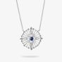 THOMAS SABO Sterling Silver & Blue Crystal Star Talisman Pendant KE2393-166-1-L45V