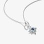 THOMAS SABO Sterling Silver & Blue Crystal Star Pendant KE2394-166-1-L50