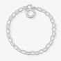 THOMAS SABO Silver Oval Belcher X0031-001-12