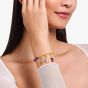 THOMAS SABO Gold Plated Member Charm Violet Bead Bracelet A2130-427-13-L17V