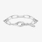THOMAS SABO Silver Ring Clasp Link Bracelet A2133-051-14-L19