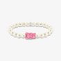 THOMAS SABO Haribo Freshwater Pearl Pink Gummy Bear Bracelet A2154-082-9