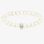 THOMAS SABO As We Love 19cm Freshwater Pearl Silver Bracelet X0293-082-14-L19