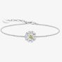 THOMAS SABO Ladies Silver Flower Bracelet A2202-051-4-L19V