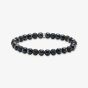 THOMAS SABO Talisman Tiger Eye & Obisidian Beaded Bracelet A2182-806-7