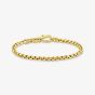 THOMAS SABO Venezia 4mm Gold Plated Chain Bracelet A2186-413-39