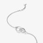 THOMAS SABO Together Sterling Silver Cubic Zirconia Intertwined Bracelet A2233-051-14